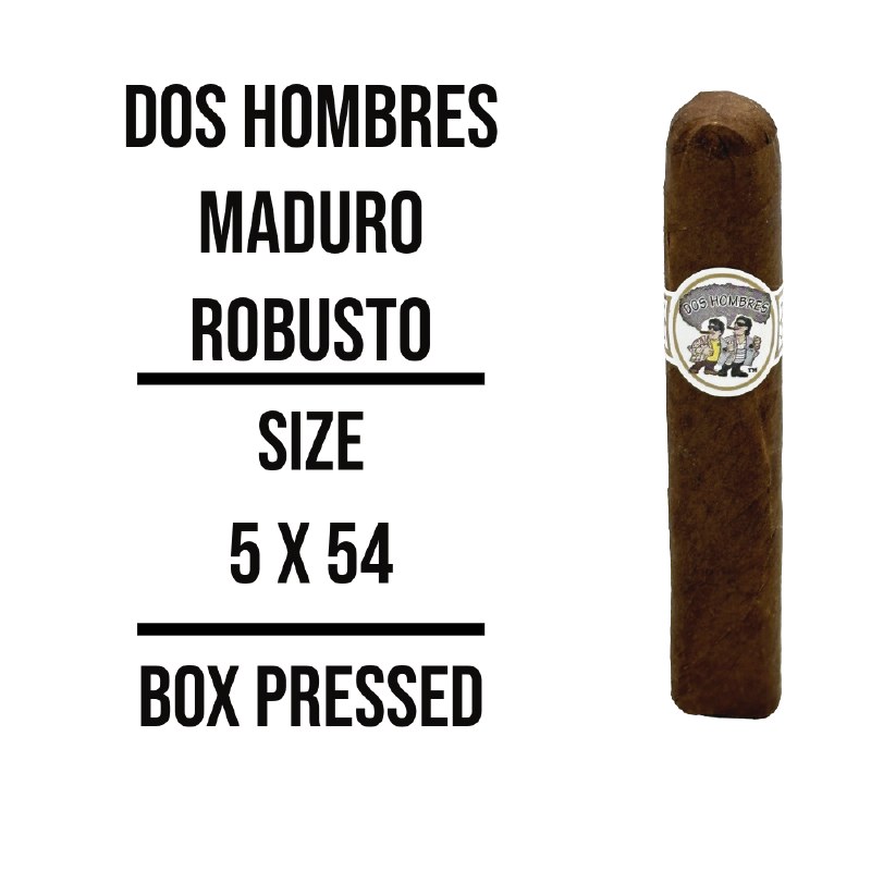 Dos Hombre Dom BP 5 x 54 M S - Buy Premium Cigars Online From 2